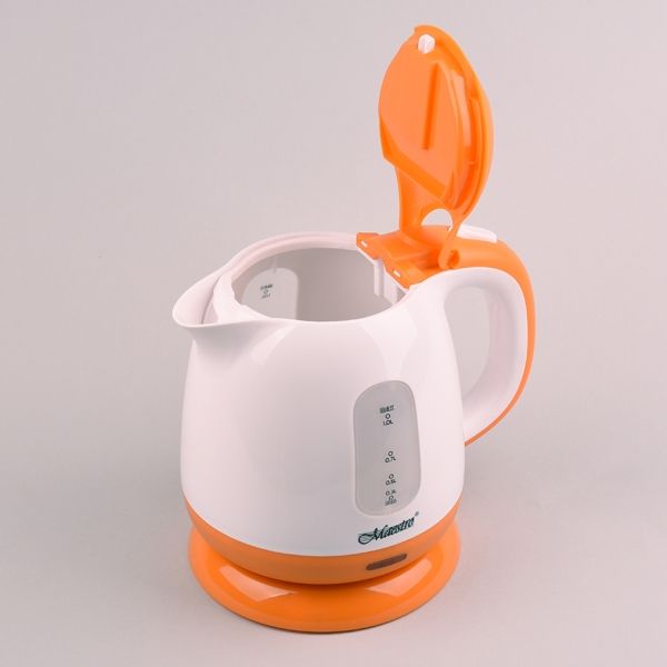 Feel-Maestro Mr012 Orange, 1 L, 1100 W, Orange, Weiß, Kunststoff, Wasserstandsanzeige, Überhitzungsschutz