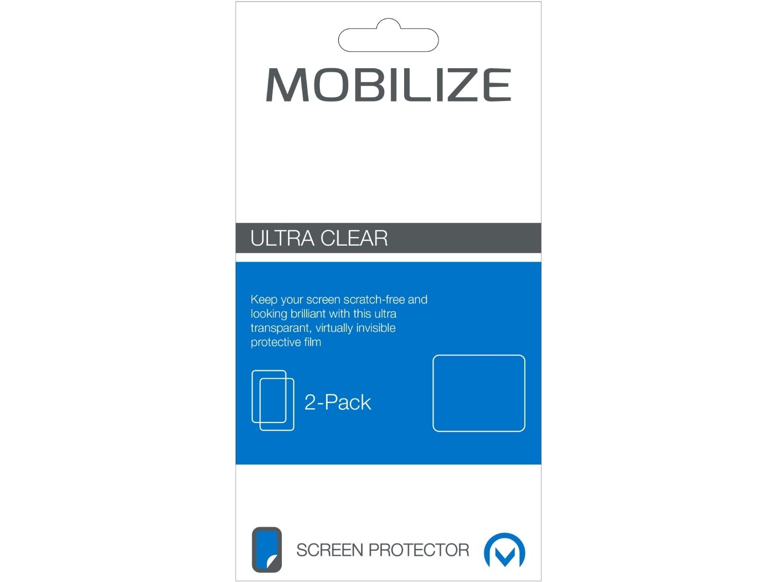Mobilize Mob-49057, Klar Skærmbeskytter, Mobiltelefon/Smartphone, Motorola, Moto E4 Plus, Ridseresistent, Transparent