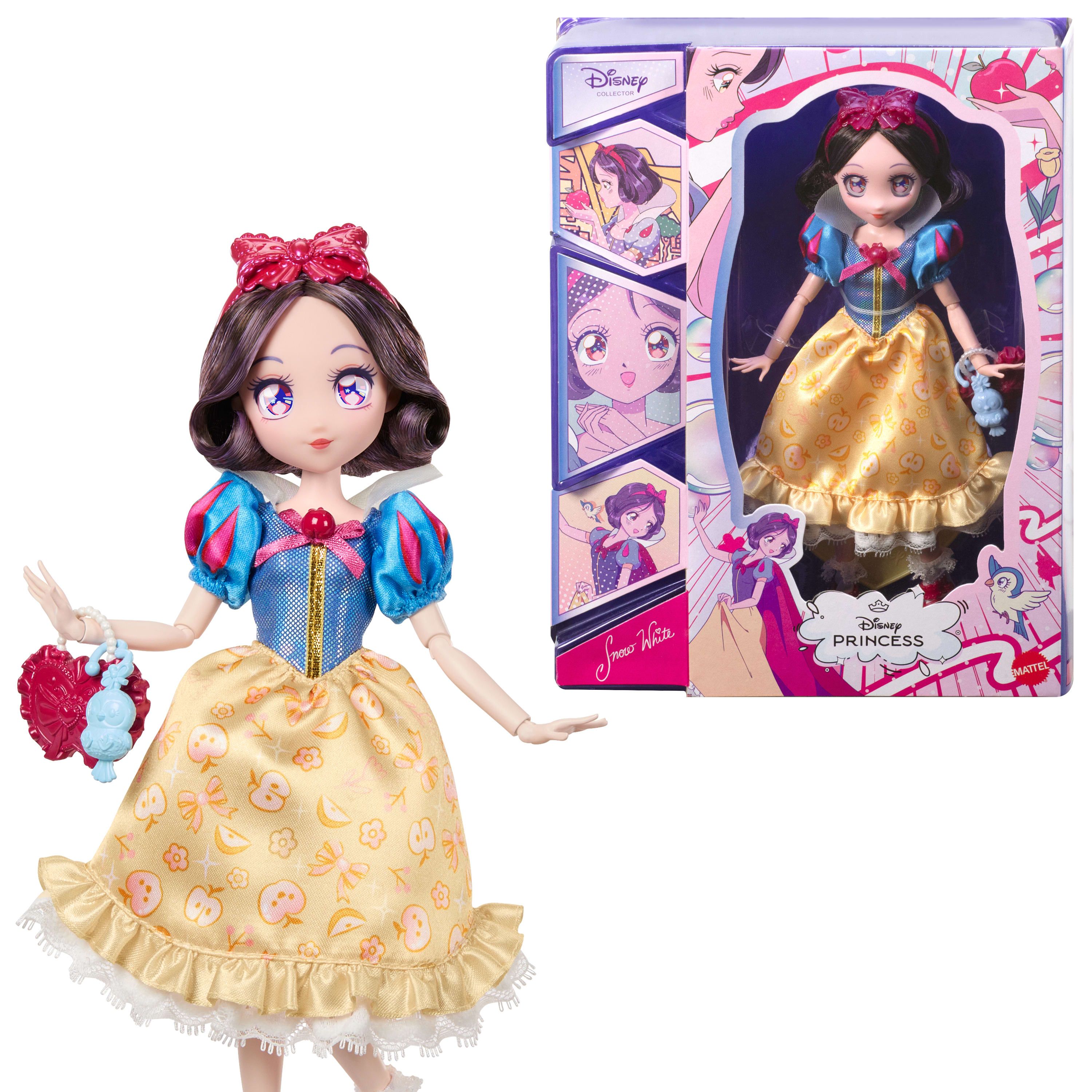 Disney Princess Disney Collector Snow White Manga Doll, Mode Dukke, Pige, 6 År, Dreng/Pige, 230 Mm, Flerfarvet