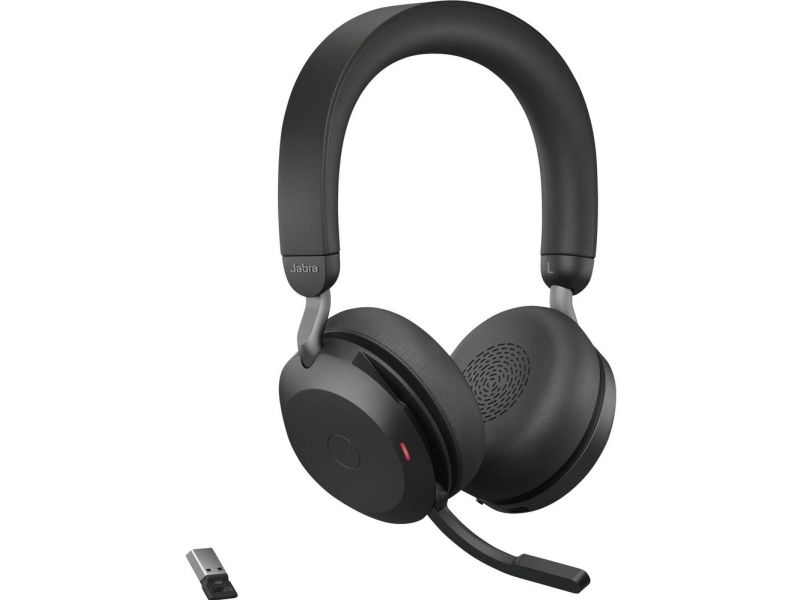 Jabra Evolve2 75, Kabellos, 20 - 20000 Hz, Büro/Callcenter, 197 G, Kopfhörer, Schwarz