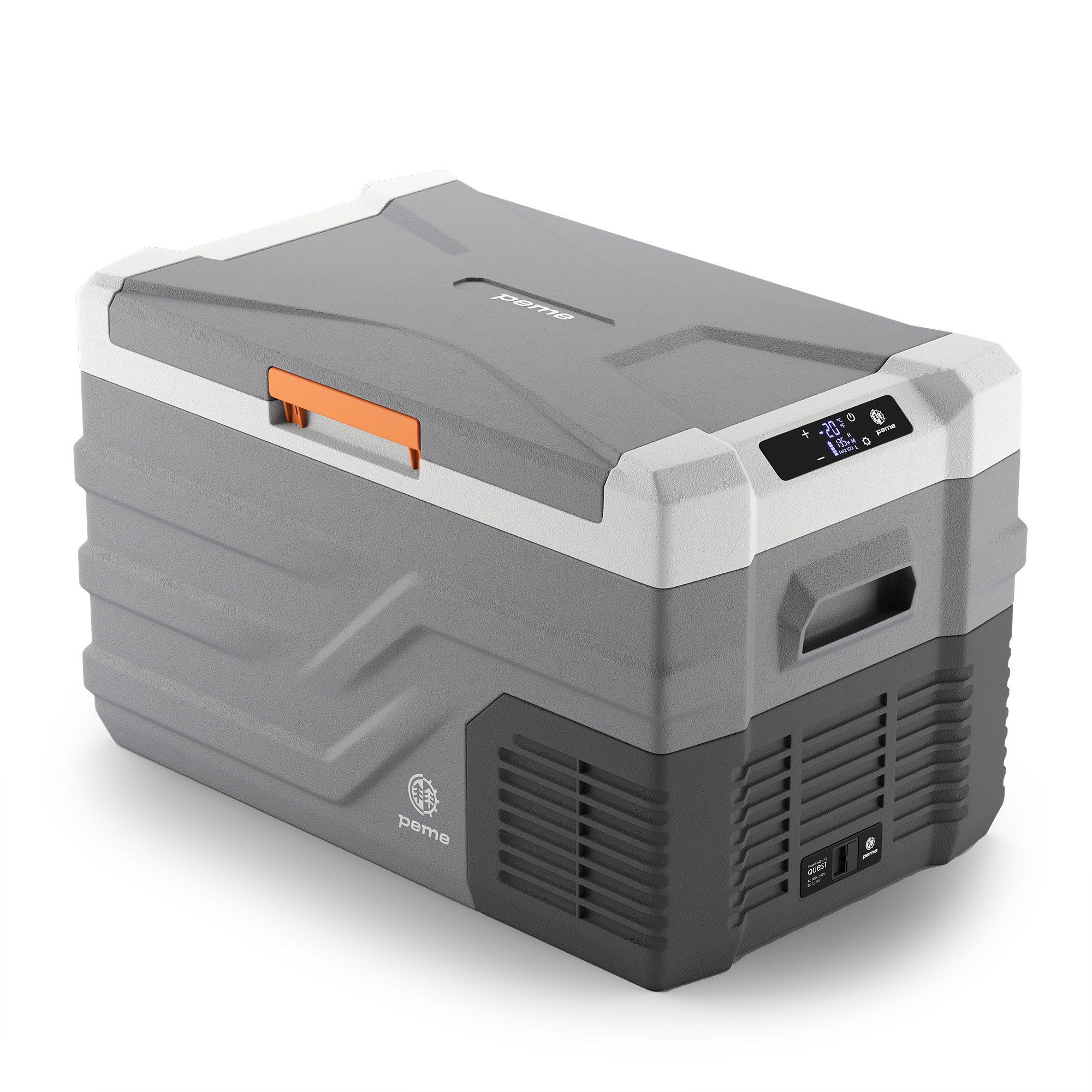 Kompressorkøleboks Peme Quest 30 til camping - Orange
