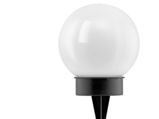 EGLO SOLCELLE SPYD HVID KUGLE Ø150