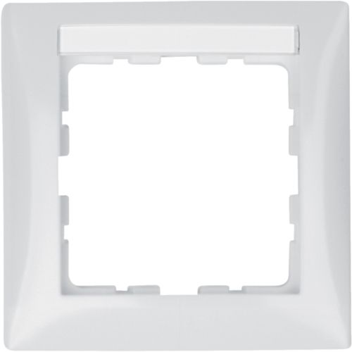 Berker 10118919, Hvid, Skrueløs, Berker, Blank, 1 Stk