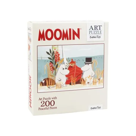 Mumin Art Puslespil - 200 brikker - Rød | Leksaker - Spel - Pussel | GameStuff