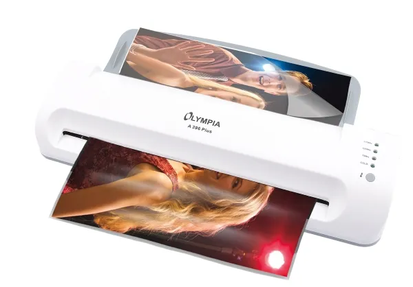 Olympia A 396 Plus - Laminator - Lamineringsmaskine Til Kold- Eller Varmlaminering - Pung - 33 Cm