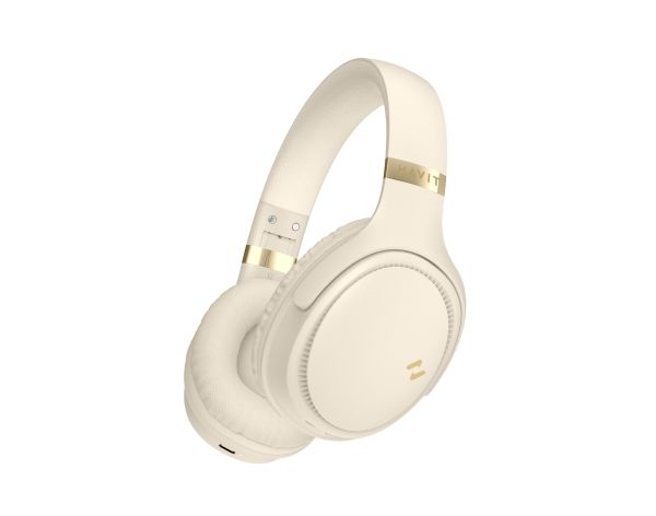 Havit H630bt (Butter Yellow), Verkabelt & Kabellos, 20 - 20000 Hz, Musik, 225 G, Kopfhörer