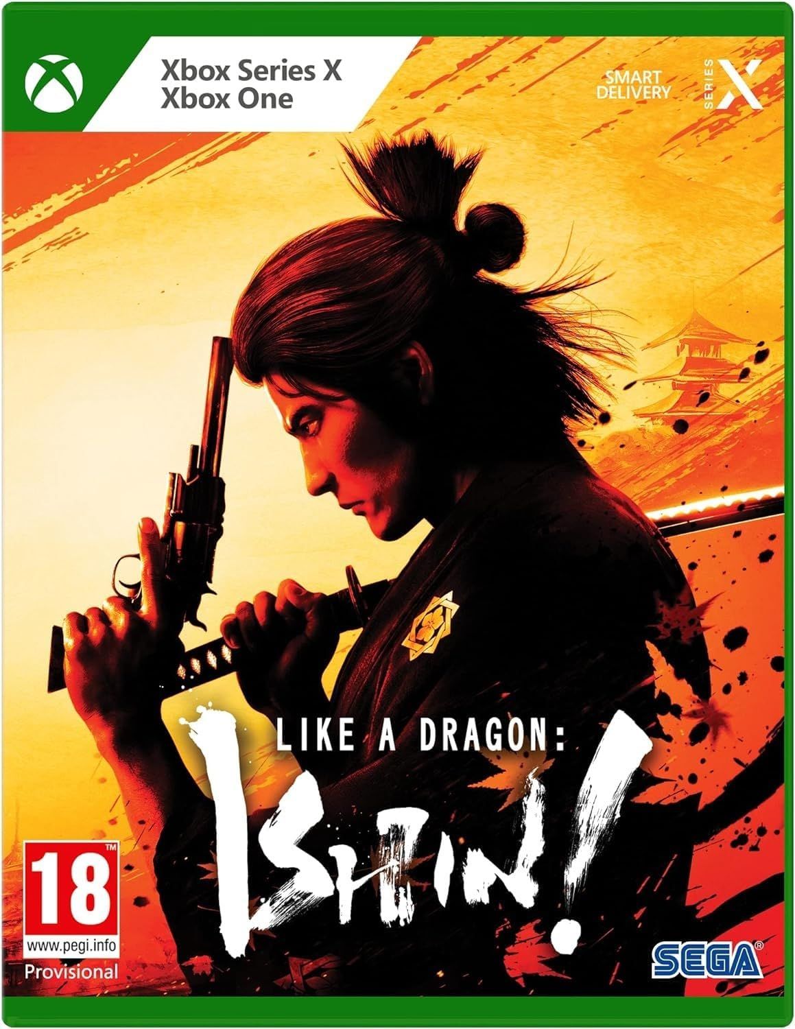 SEGA Like a Dragon: Ishin!, Xbox One/Xbox Series X, M (Mogen), Fysiskt medium