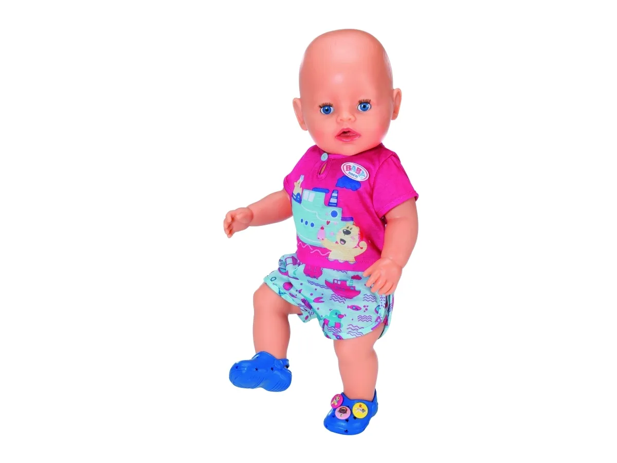 Bilde av Baby Born Dukkeklær 43cm - Badepysjamas M/ Sko