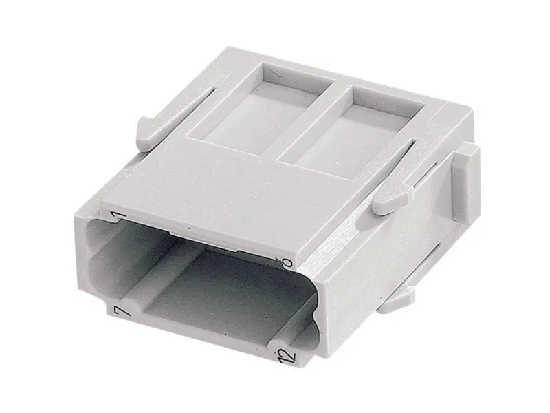 HARTING HAN DD modul 6B, 10B, 16B, 24B for 12 crimpbøsninger maks 2,5mm², han del - (2 stk.) | Annan EL - Övriga artiklar | GameStuff