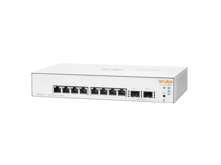 Hpe Networking Instant On 1930 8G 2Sfp Switch - Switch - L3 - Administreret - 8 X 10/100/1000 + 2 X Gigabit Sfp - Desktop