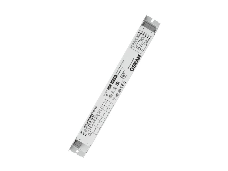 Osram QT-FIT5 2X49, 50000 t, -15 - 50 °C, 198 - 264 V, 50/60 Hz, 53 A, 30 mm