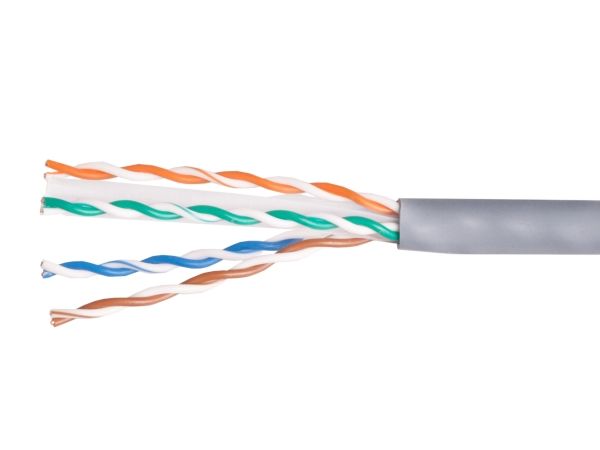 Equip Cat.6A U/Utp Installationskabel, Lszh, Massiver Kupfer, 305M, 305 M, Cat6a, U/Utp (Utp), Grau