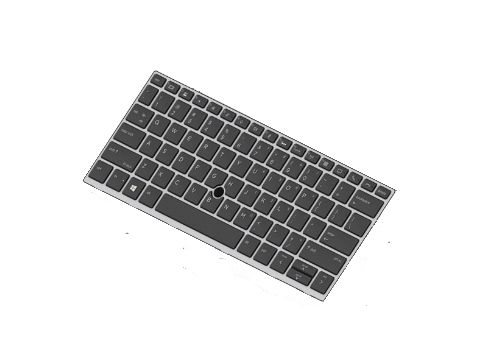 Hp L13698-091, Tastatur, Norsk, Hp, Elitebook 830 G5