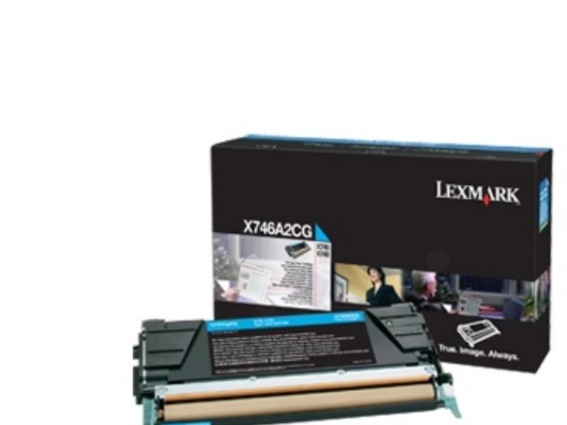 Lexmark - Cyan - Original - Tonerpatron Lexmark Corporate - For Lexmark X746de, X748de, X748dte