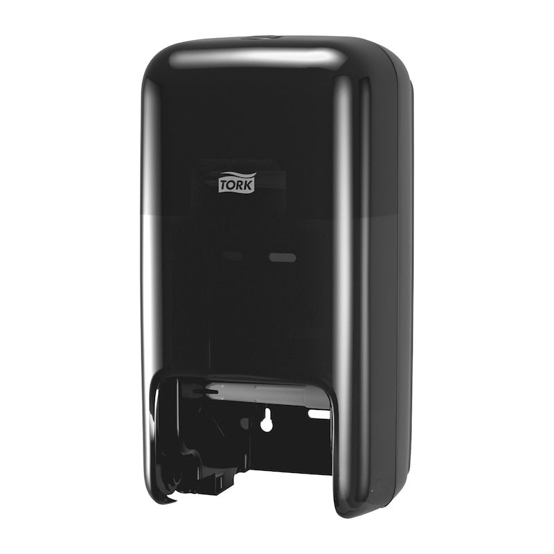 Dispenser Tork Toiletpapir T7 OptiServe D17.4xB17.1xH32.3cm ABS Sort Til 2 rl.,1 stk/krt