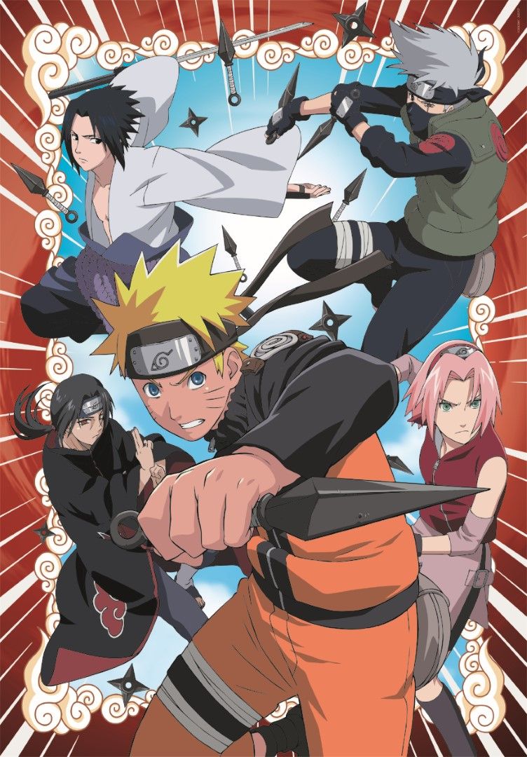 Clementoni Puslespil Hqc Naruto, 1000 Brikker