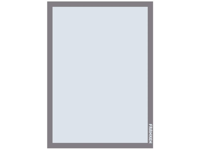Franken Aushangrahmen Pro A3, Tafelrahmen, Silber, A3, Wand, 470 Mm, 10 Mm