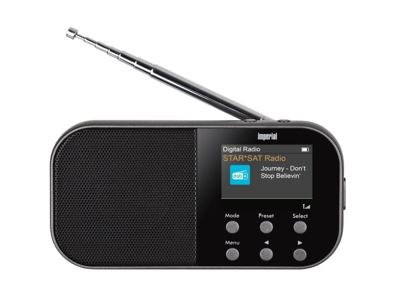 Imperial DABMAN 15, Bærbar, Analog & digital, DAB+, UKW, 174 - 240 Mhz, 2 W, 8 ohm (O)