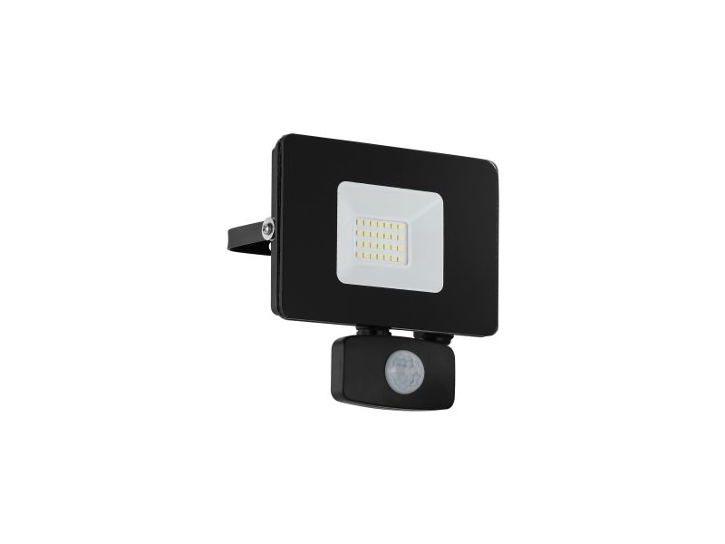 Eglo Faedo 3 20W Led-Außenstrahler Mit Sensor - Schwarz
