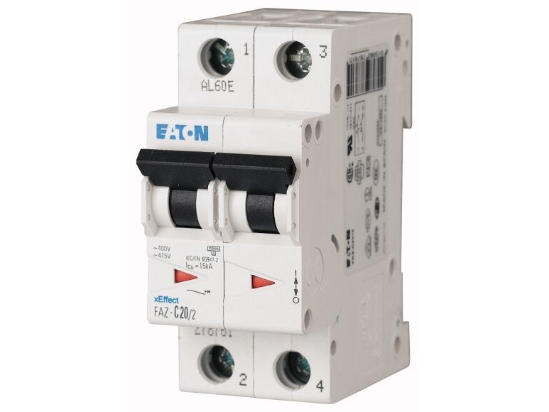 Eaton Faz-C4/2, Miniatur-Leistungsschalter, Typ C
