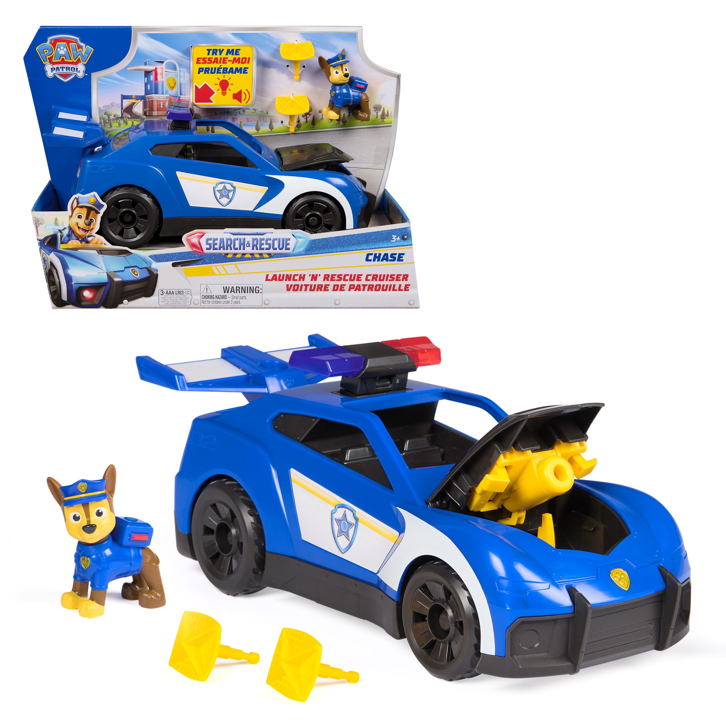 Paw Patrol - Search & Rescue Affyr & Redningskrydser - Spin Master