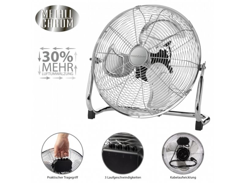 Proficare Pc-Vl 3066 Wm - Køleventilator - På Bord - 45 Cm - Krom