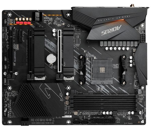 Gigabyte B550 Aorus Elite Ax, Amd, Stik Am4, Amd Ryzen 3000 Series, Ddr4-Sdram, 128 Gb, Dimm