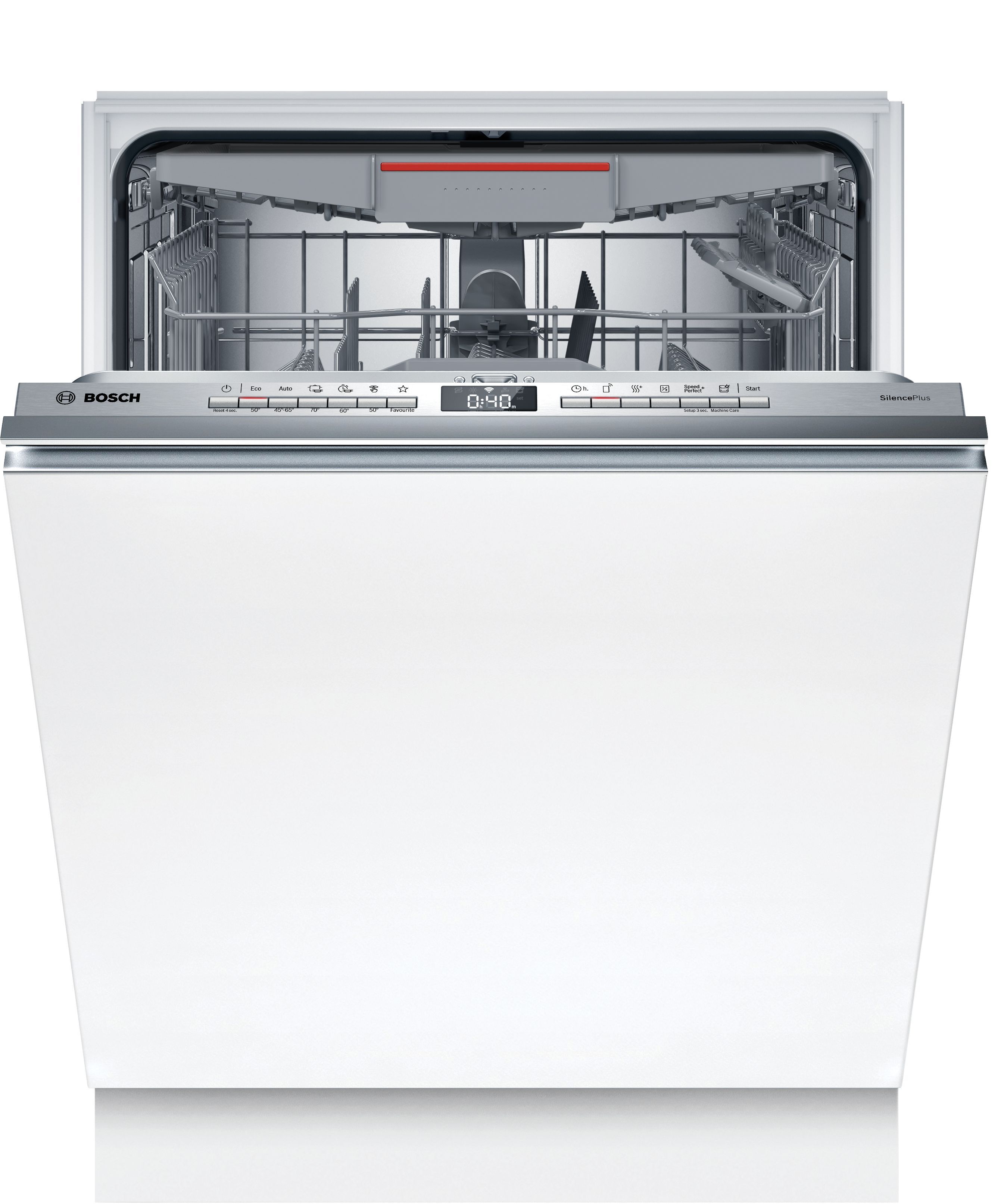 Bosch  Weiß Vollintegrierbarer Geschirrspüler Serie 4 "Smv4ecx28e" 14 Maßgedecke Automatische Türöffnung Für Effizienz Flexible Körbe & Schubladen von Baur - Image 5
