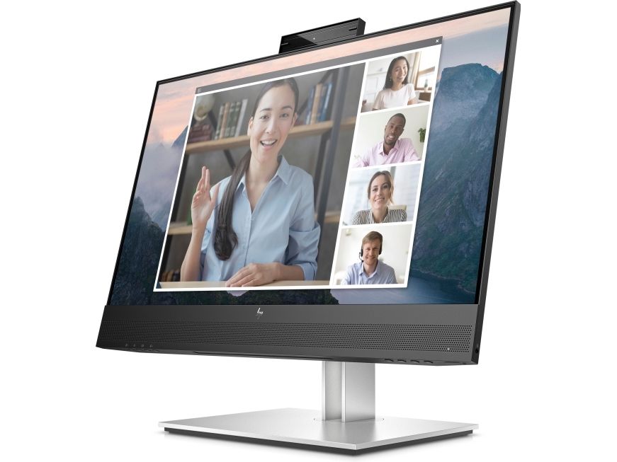 Hp E24mv G4 Conferencing Monitor - E-Series - Led-Skærm - 24" - 1920 X 1080 Full Hd (1080P) @ 60 Hz - Ips - 250 Cd/M² - 1000:1 - 5 Ms - Hdmi, Vga, Di
