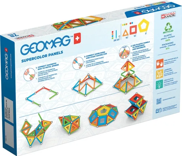 Geomag Supercolor Panels Recycled 78