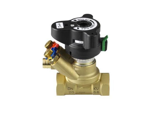 Danfoss Strangregulierventil Messventil Msv-Bd Leno Dn20lf 3/4" Ig Kvs 6,0M³ Mit Entleerung 003Z4002 - Bild 4