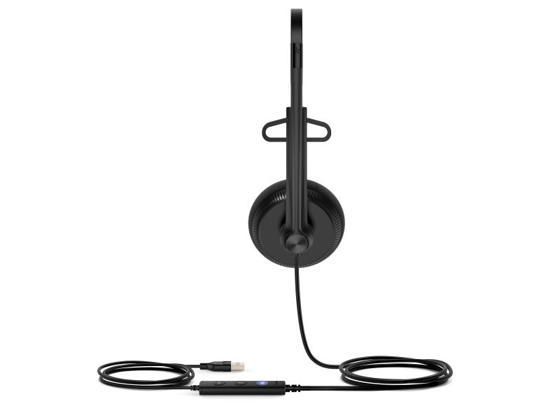 Yealink Uh34 Lite Mono - Headset - På Øret - Kablet - Usb - Sort - Certified For Microsoft Teams