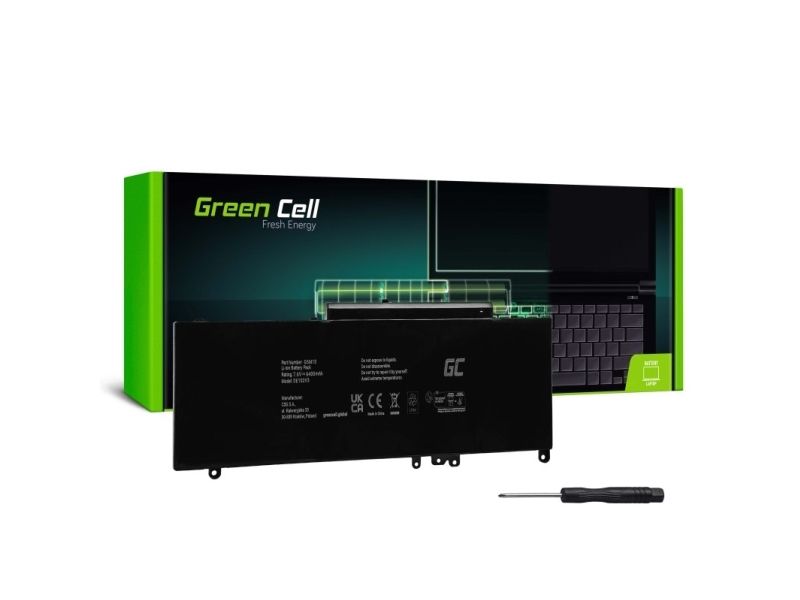 Green Cell De102v3, Akku, Dell, G5m10 0Wyjc2 Dell Latitude E5250 E5450 E5550