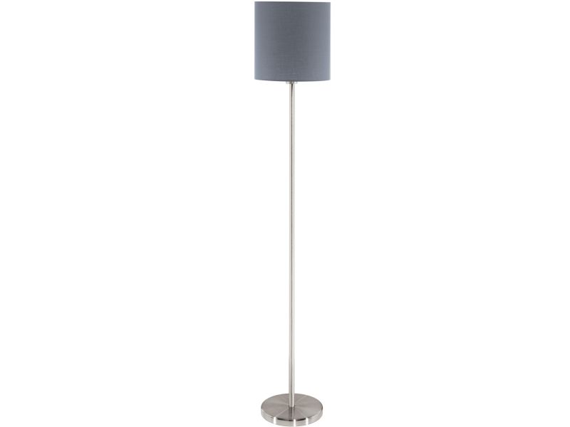 EGLO PASTERI gulvlampe, børstet stål