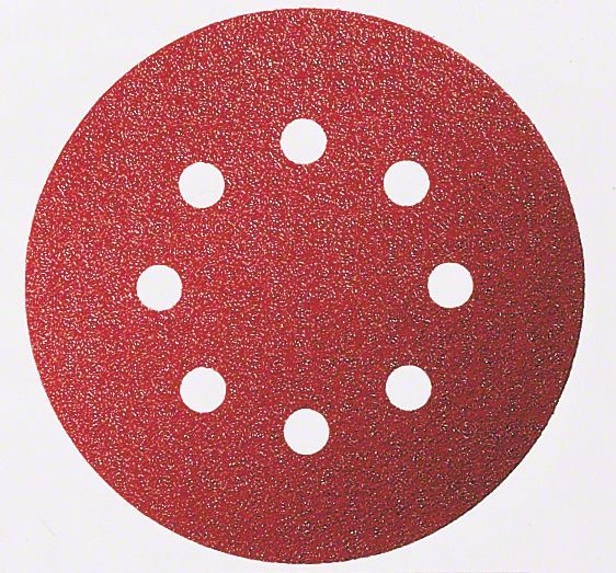 Bosch Expert for Wood and Paint C430 - Sandpapirssæt - for træ, maling - 5 stykker - 125 mm - rund - kornstørrelse: 240