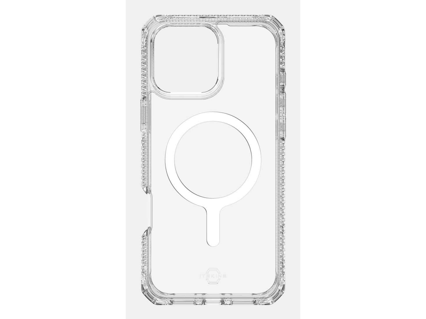 ITSKINS HYBRID R // CLEAR, Cover, Apple, iPhone 16 Pro, 16 cm (6.3), Transparent