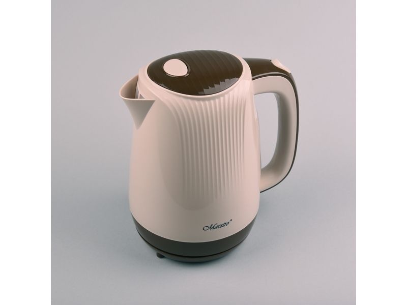 Feel-Maestro Mr042 Beige Elkedel 1,7 L Brungul, Brun 2200 W