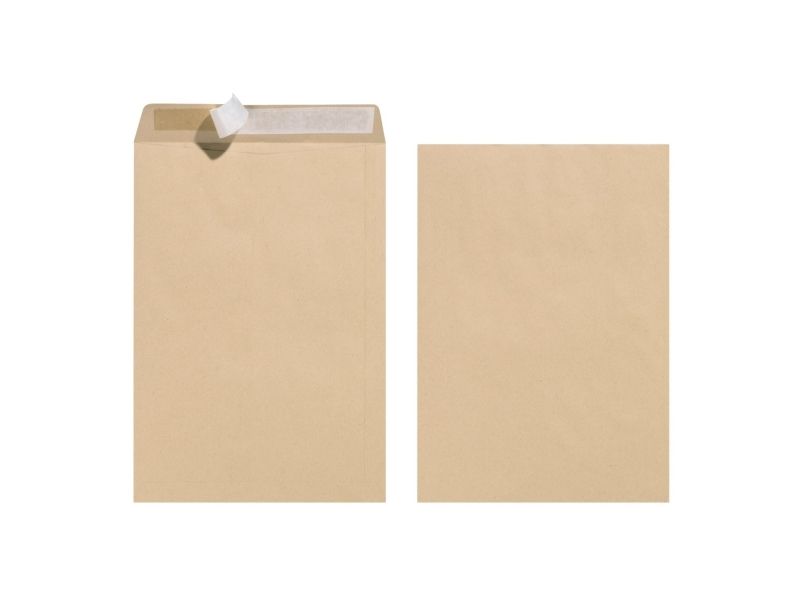 Herlitz 10900744, C4 (229 x 324 mm), Brun, C4 (229 x 324 mm), Papir, 90 g/m2, 229 mm