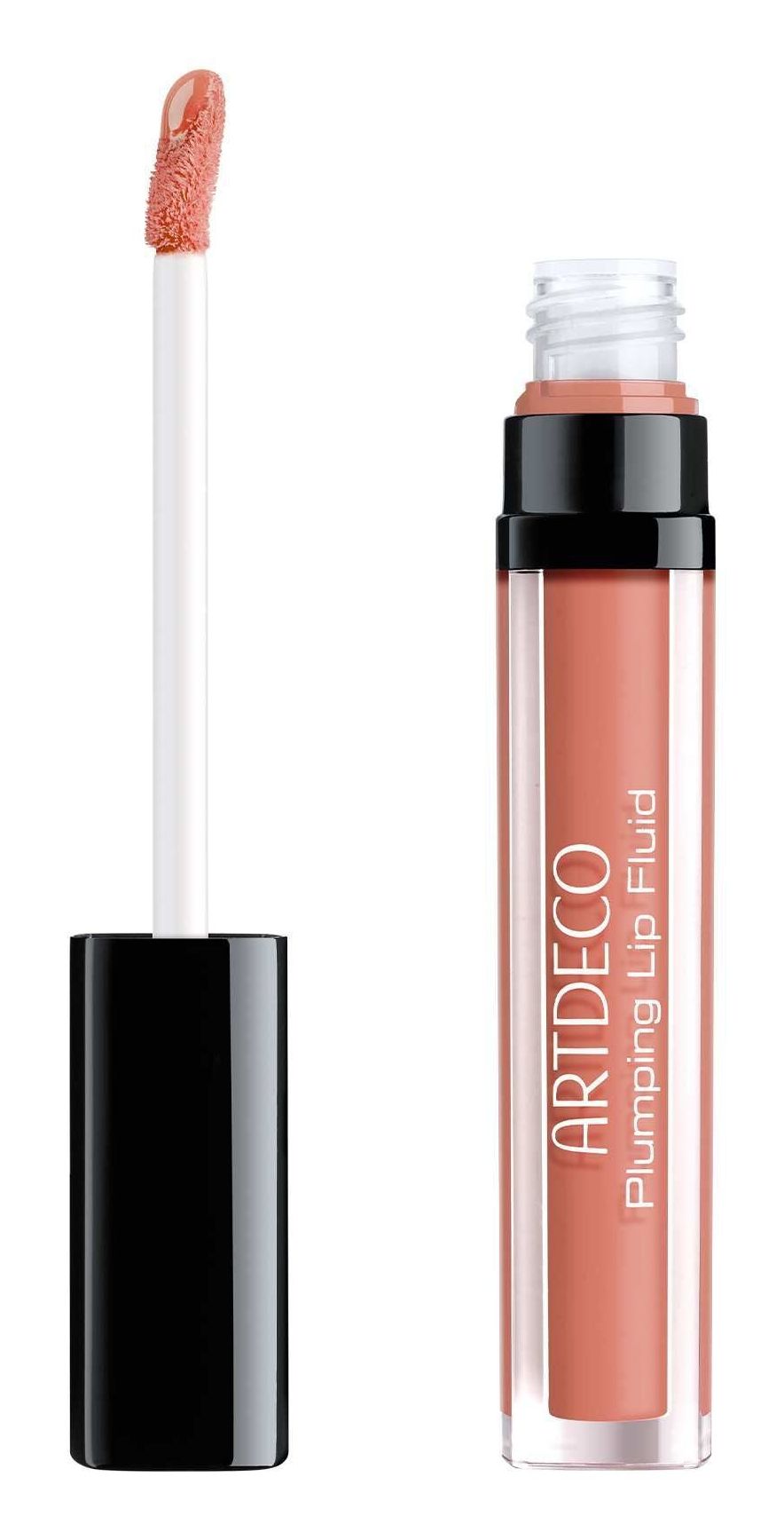 Artdeco Plumping Lip Fluid Lip Gloss For Full Shiny Lips With Wet-Look Shine 3Ml 21 Glossy Nude