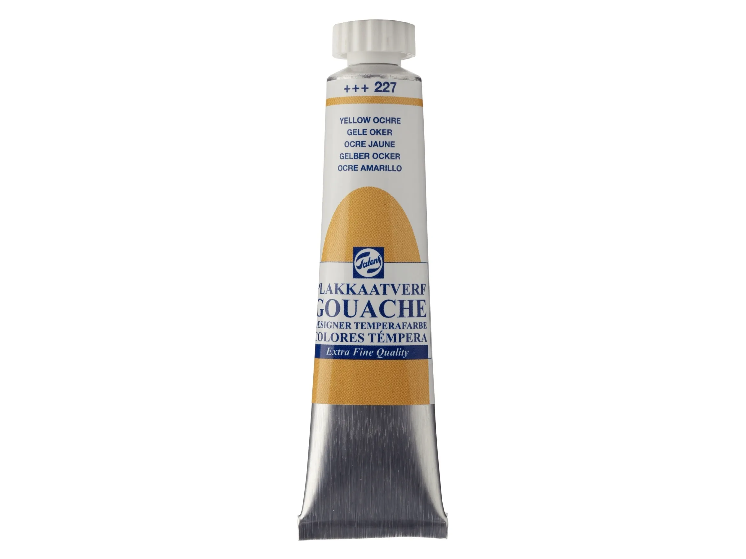 Talens Gouache Extra Fine Quality Tube Yellow Ochre 227 | Skola & Hobby - Konstmaterial - Gouache | GameStuff