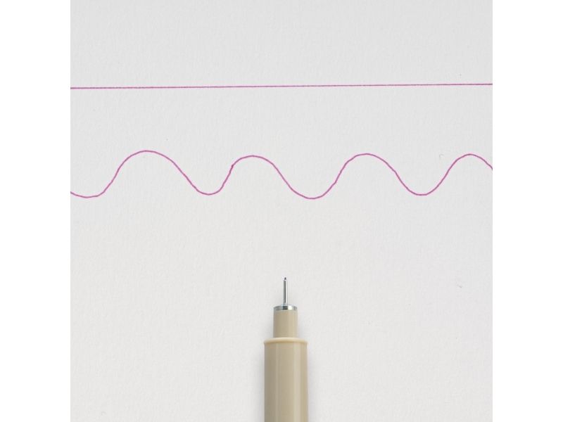 Sakura Fineliner Pigma Micron 005 Rosa Stregtykkelse 0,2 Mm Permanent Blæk (1 Stk) (Xsdk00521)