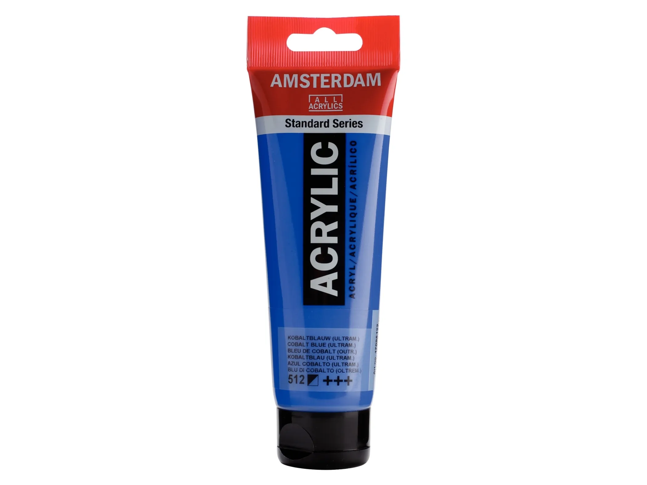 Amsterdam Standard Series Akrylrör 120 ml Koboltblå (Ultramarin) 512 | Skola & Hobby - Konstmaterial - Akryl & Akvareller | GameStuff
