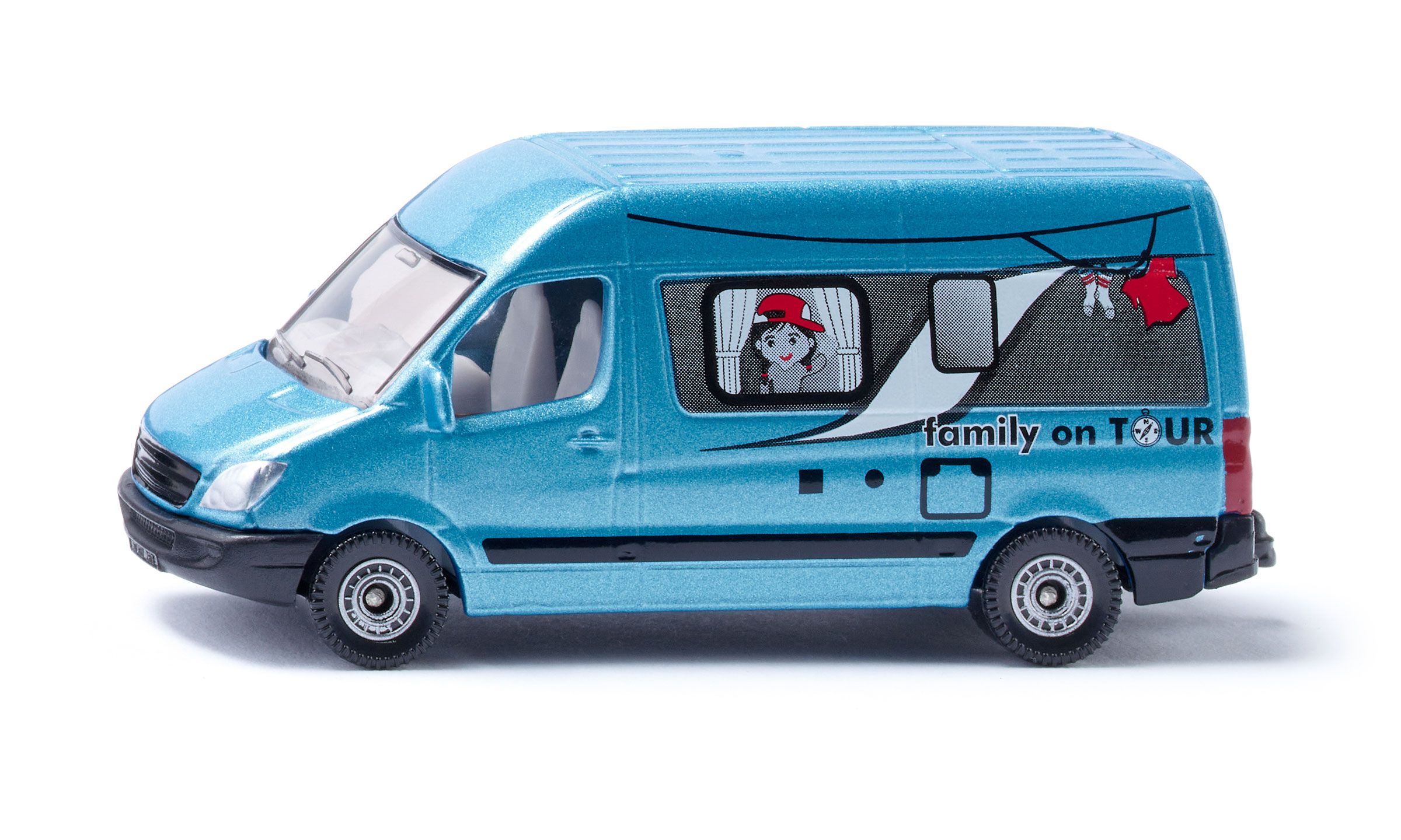 Siku 1559 - Camping Car - Campingvogn Legetøj - 1:66