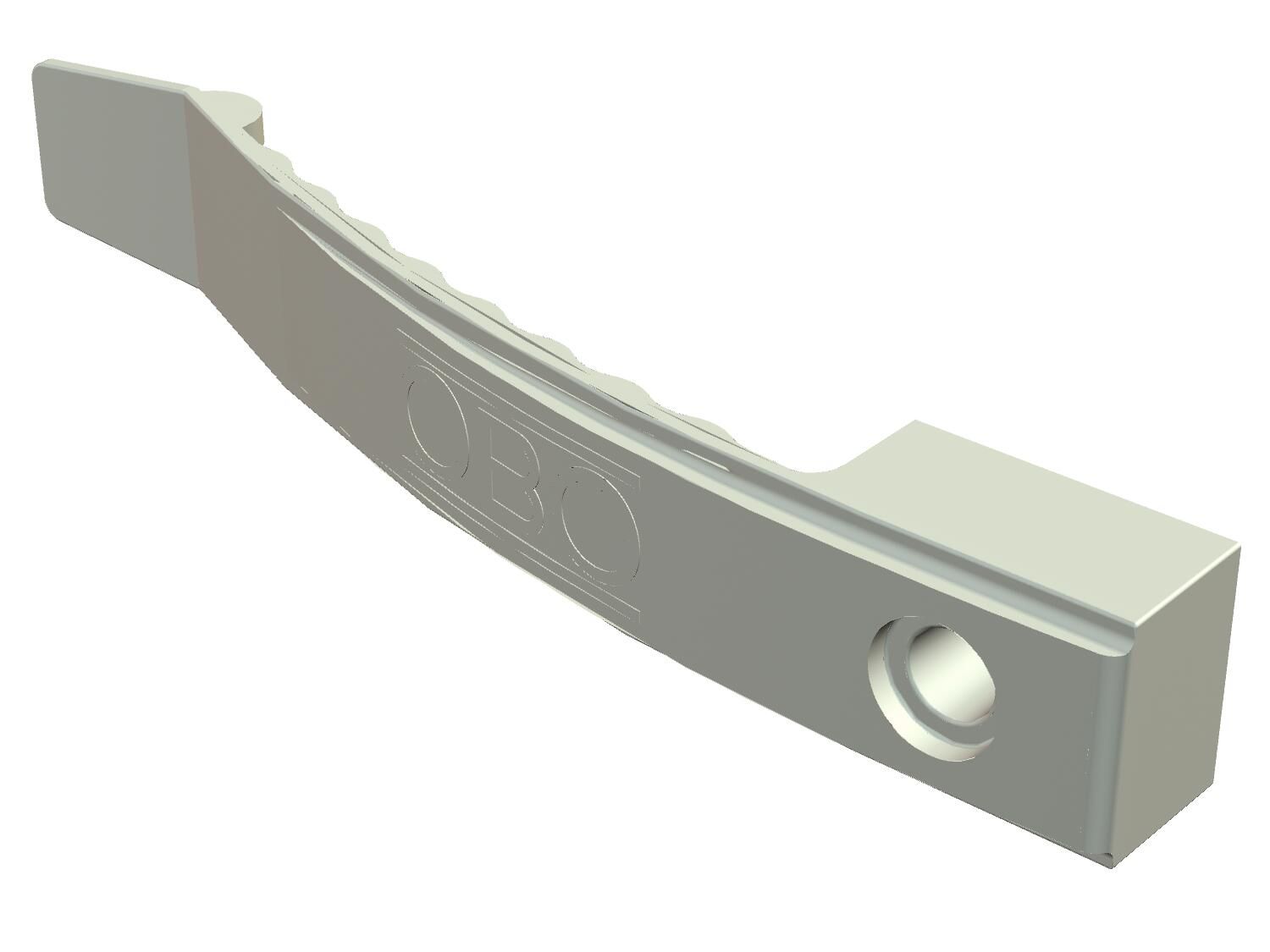 OBO kabelholder 2032 Lysegrå, 1x8 NYM3x1,5