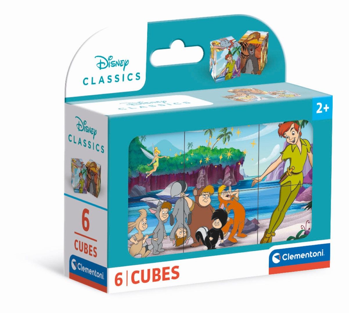 Clementoni Clementoni Bild Blöcke 6El Disney Classic 40657