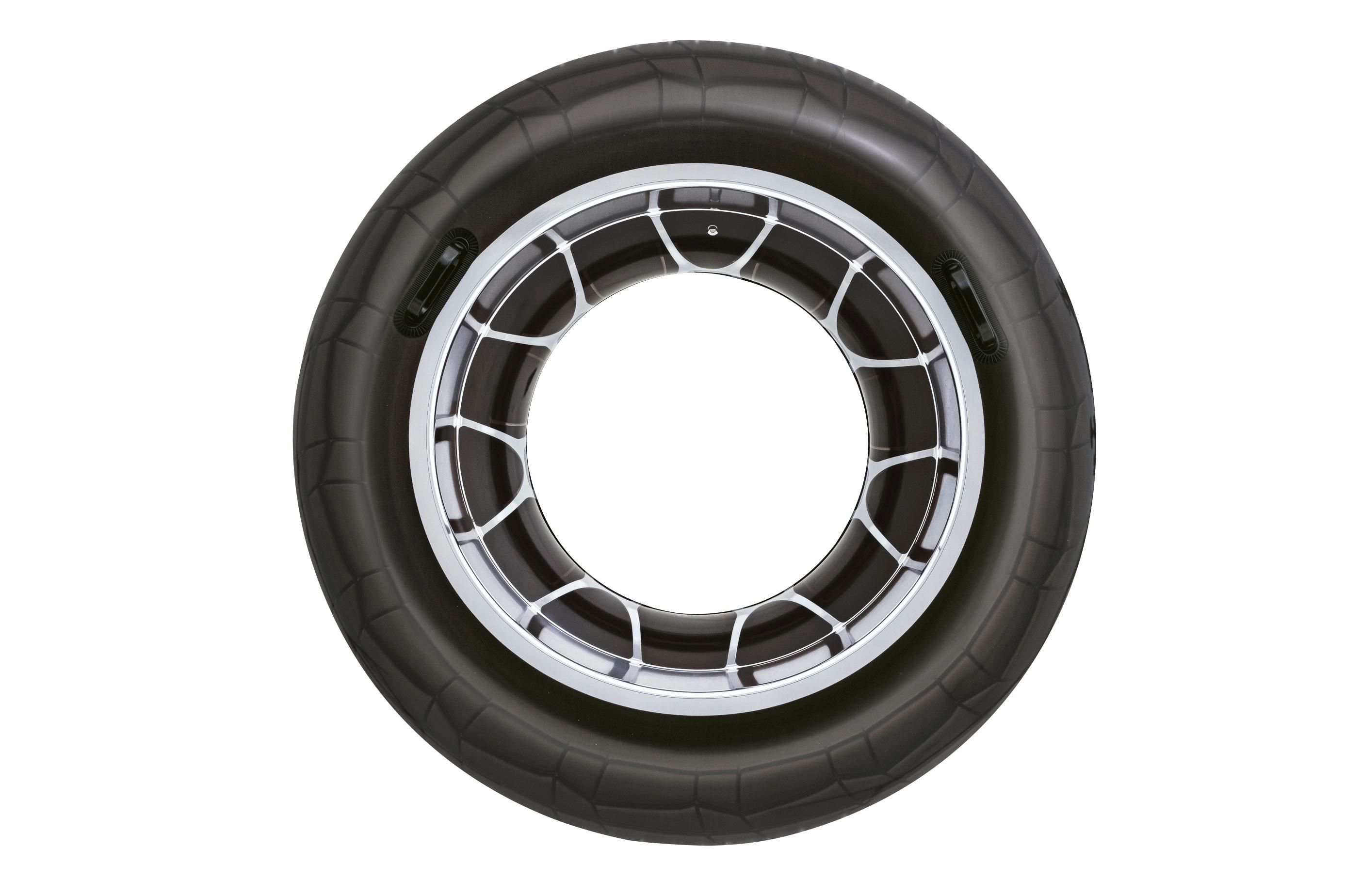 Bestway 36102, Svart, Grå, Badring, Bild, Vinyl, 12 År, 119 cm
