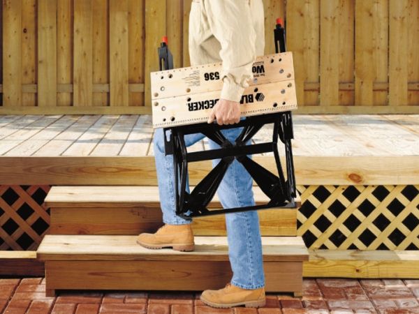 Black & Decker Wm536-Xj, Stahl, Holz, Schwarz, 384 Mm, 1 Stück(E)