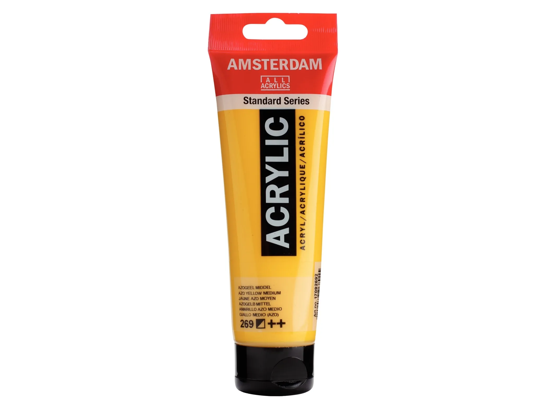 Amsterdam Standard Series Acrylic Tube Azo Yellow Medium 269 | Skola & Hobby - Konstmaterial - Akryl & Akvareller | GameStuff