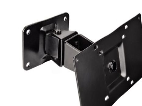 Hama LCD Wall Bracket, VESA 200x100, black, 25 kg, Sort