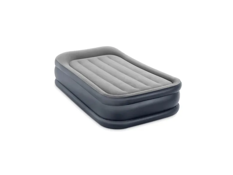 Intex DuraBeam+ Deluxe Pillow Rest Raised, Einzelmatratze, Rechteck, Integrierte Luftpumpe